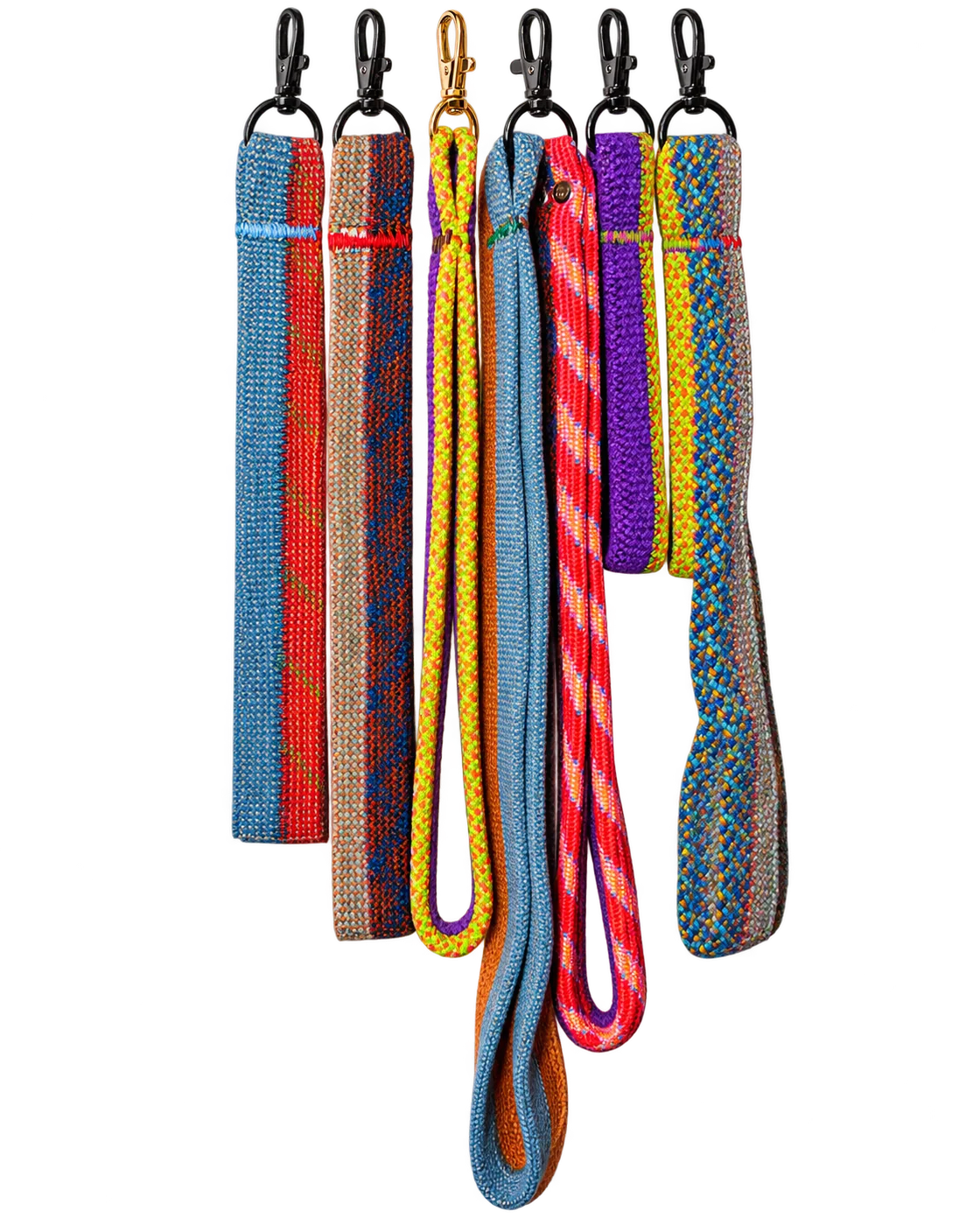 Long double-rope keychain