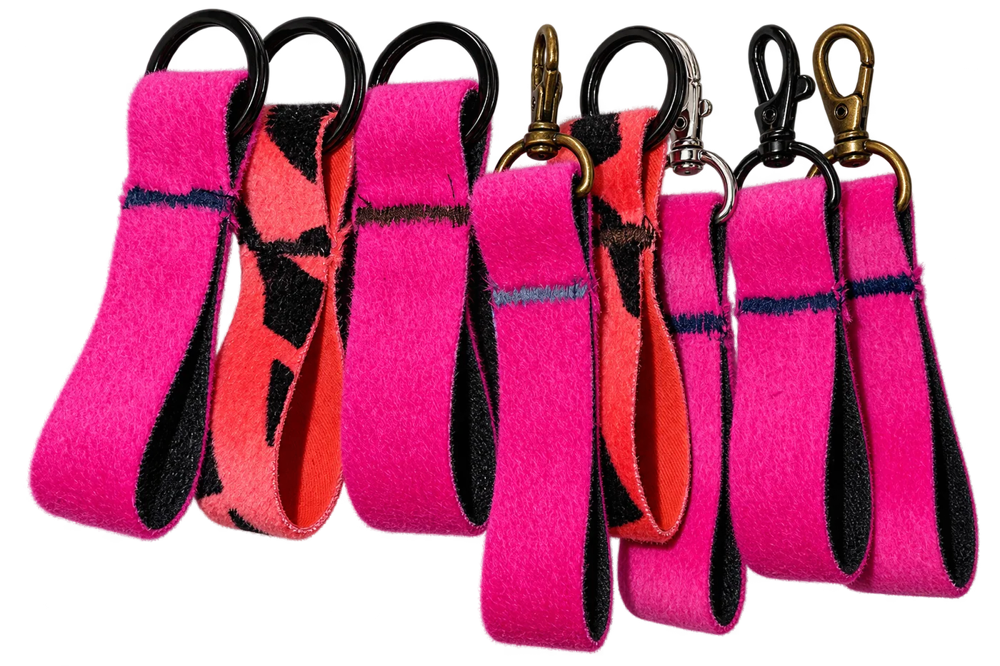 Medium climbing-skin keychain